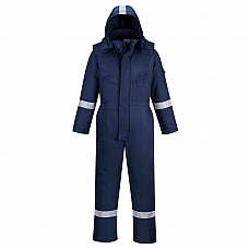 FR53 Navy FR Anti-Static Winter Coverall