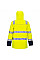 FR605 Yellow/Navy Bizflame Rain+ Hi-Vis Light Arc Jacket