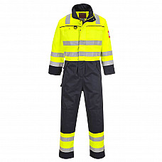 FR60 Yellow/Navy Hi-Vis Multi-Norm Coverall