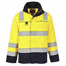 FR61 Yellow/Navy Hi-Vis Multi-Norm Jacket