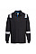 FR711 Black WX3 Flame Resistant Long Sleeve Polo