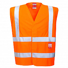 FR75 Orange Hi-Vis FR Vest