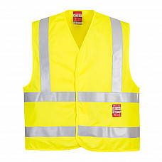 FR75 Yellow Hi-Vis FR Vest