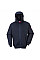 FR81 Navy FR Zip Front Hooded Sweatshirt