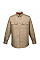 FR89 Khaki Bizflame 88/12 FR Shirt