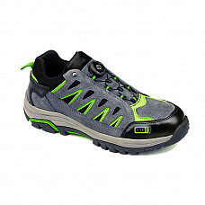 FT18 Grey/Green Steelite Wire Lace Safety Trainer S1P HRO