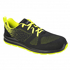 FT25 Black/Green Steelite Aire Trainer S1P