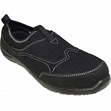 FT54 Black Steelite Tegid Slip On Trainer S1P