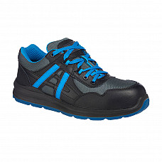 FT60 Black/Blue Portwest Compositelite Mersey Trainer S1P