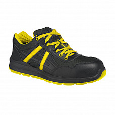 FT60 Black/Yellow Portwest Compositelite Mersey Trainer S1P