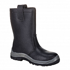 FW12 Black Steelite Rigger Boot S1P CI HRO