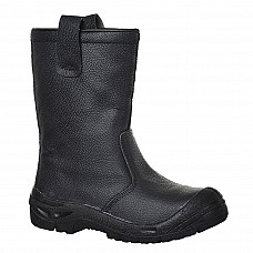 FW29 Black Steelite Rigger Boot Scuff Cap S3 CI