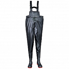 FW74 Black Safety Chest Wader S5 FO SR