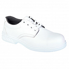 FW80 White Steelite Laced Safety Shoe S2 FO SR