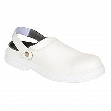 FW82 White Steelite Safety Clog SB FO SR WPA AE