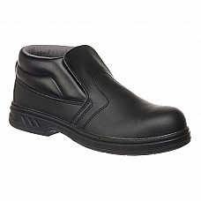 FW83 Black Steelite Slip On Safety Boot S2 FO SR