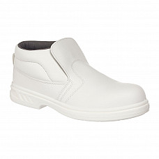 FW83 White Steelite Slip On Safety Boot S2 FO SR