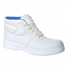 FW88 White Steelite Albus Laced Boot S2 FO SR