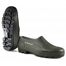 Dunlop Wellie Green Shoe No Steel Components Non-Safety