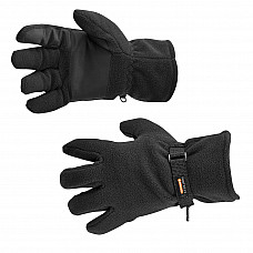 GL12 Black Insulated Fleece Glove