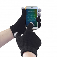 GL16 Black Touchscreen Knit Glove