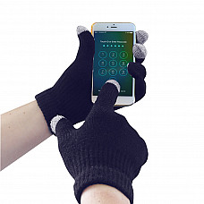 GL16 Navy Touchscreen Knit Glove