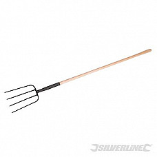 Silverline Muck Fork Long Handle