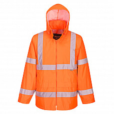 H440 Orange Hi-Vis Rain Jacket