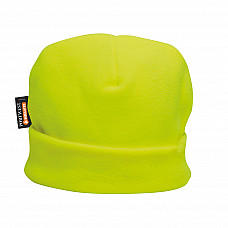 HA10 Yellow Insulated Fleece Beanie