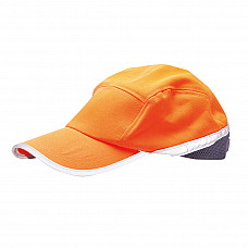 HB10 Orange/Navy Hi-Vis Baseball Cap