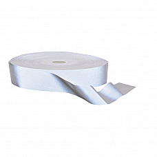 HF50 Silver Hi-VisTex Flame Resistant Reflective Tape 100m