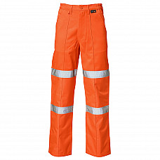 Supertouch Hi Vis Orange 2 Band Ballistic Trousers