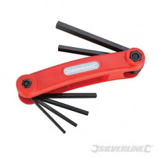 Silverline Hex Key Metric Tool 7pce