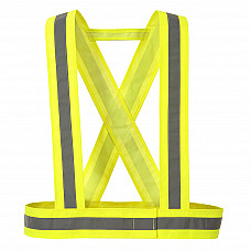 HV55 Yellow Hi-Vis Strap