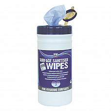 IW50 Blue Surface Sanitiser Wipes (200 Wipes)