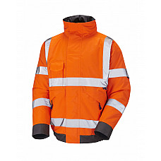 CHIVENOR ISO 20471 Cl 3 Bomber Jacket HV ORANGE