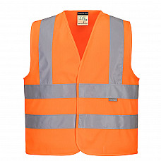 JN14 Orange Hi-Vis Junior Band and Brace Vest