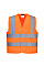 JN14 Orange Hi-Vis Junior Band and Brace Vest