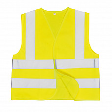 JN14 Yellow Hi-Vis Junior Band and Brace Vest