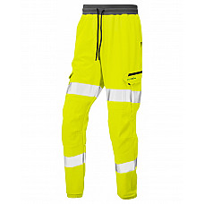 HAWKRIDGE ISO 20471 Cl 1 Jog Trouser HV YELLOW