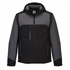 KX362 Black/Grey KX3 Hooded Softshell (3L)