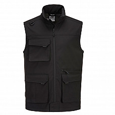 KX363 Black KX3 Softshell Gilet (3L)