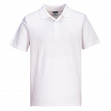 L210 White Lightweight Jersey Polo Shirt (48 in a box)