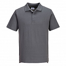 L210 Zoom Grey Lightweight Jersey Polo Shirt (48 in a box)