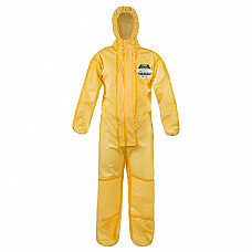 ChemMAX 1 Yellow Coverall with Hood