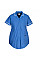 LW18 Hamilton Blue Stretch Maternity Tunic