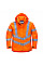 LW70 Orange Hi-Vis Women's Breathable Rain Jacket