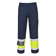 MV26 Yellow/Navy Hi-Vis Modaflame Trousers