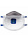 P201 White FFP2 Valved Respirator (Pk10)