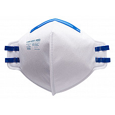 P250 White FFP2 Fold Flat Respirator (Pk20)